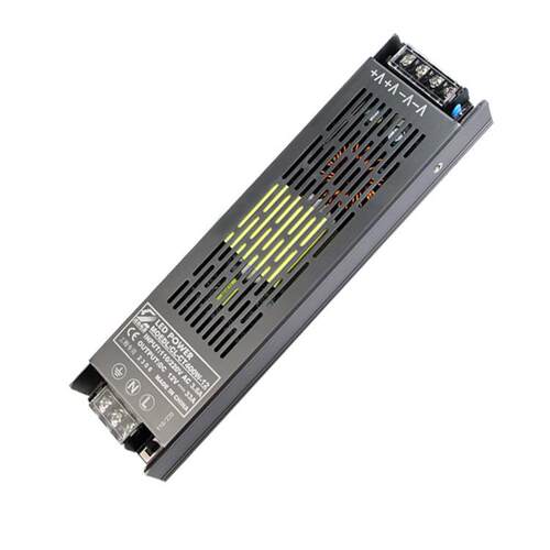 黑金刚led线性灯带变压器110V220V转DC400W广告灯箱电源恒压