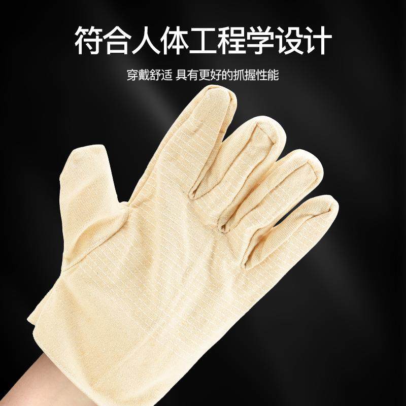 双层全帆布手套劳保手套耐磨加厚工业防护电焊手套10付装,居家日用,防护手套,淘宝优惠券,粉丝福利购,淘宝优惠卷