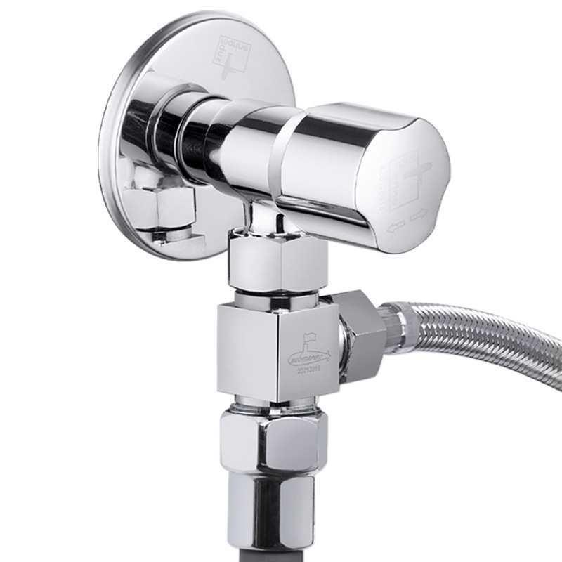角阀一进二出三通阀门全铜水龙头双头分水器双出水一体开关图片