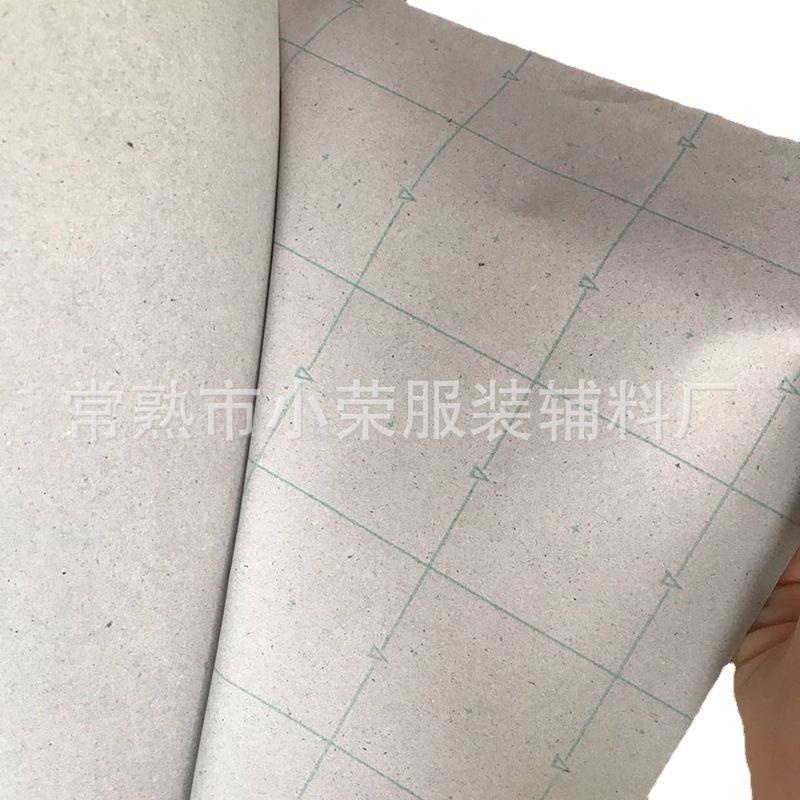 现货服饰绘图裁剪划样纸服装家纺花色隔层方格裁床划样纸图片