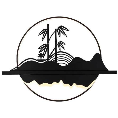 中式户外防水壁灯庭院花园景观墙灯别墅围墙山水造景灯影壁墙装饰