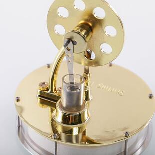 罗桥斯特林发动机模型蒸汽物理科普技科学小汽车制作小发电明实验