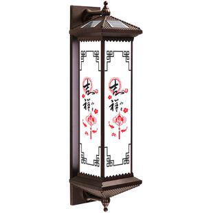 户外壁灯花园别墅室外防水太阳能庭院墙灯大门阳台外围墙门柱灯