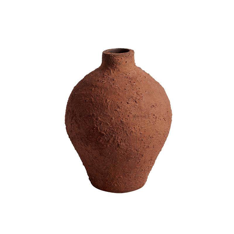 新中式侘寂做旧手工粗陶花瓶样板房酒店客厅装饰艺术花器书柜摆件,橡塑材料及制品,工业陶瓷,淘宝优惠券,粉丝福利购,淘宝优惠卷