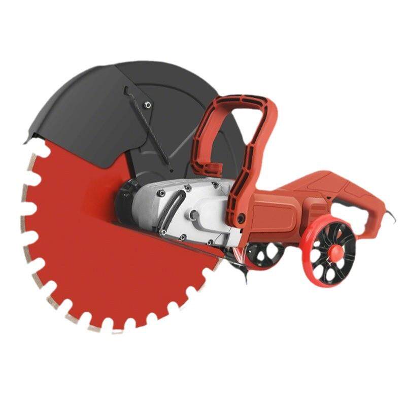 单片混凝土墙壁开槽机无尘水电手持式石材马路切割机高效开槽