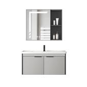 加厚蜂窝铝浴室柜厕所洗手池洗脸盆卫生间陶瓷台面洗漱台盆一体