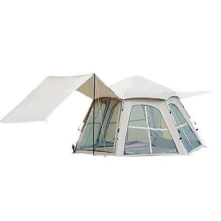 帐篷户外便携式折叠野外露营装备公园野餐野营儿童全自动加厚帐篷