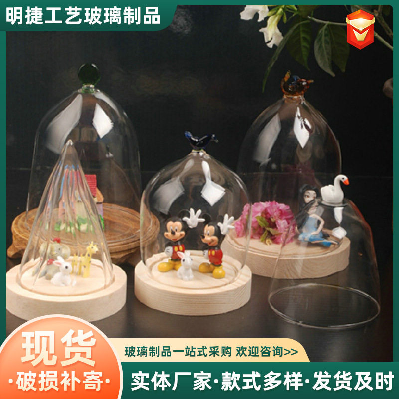 闷养神器多肉玉露闷养盆罩玻璃微景观玻璃容器展示罩生态瓶空瓶