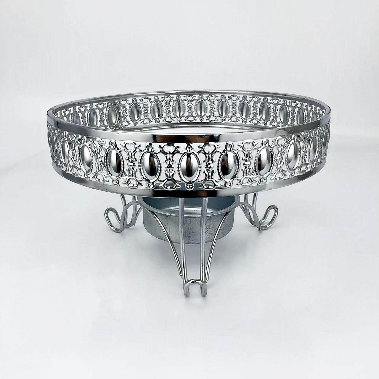 特厚不锈钢平底干锅固体酒精炉锅仔自助小火锅宽边锅商用干锅火锅