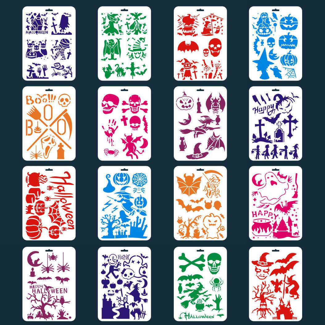 幼儿园成长手册装饰制作材料手工相册宝宝记录册镂空绘画模板