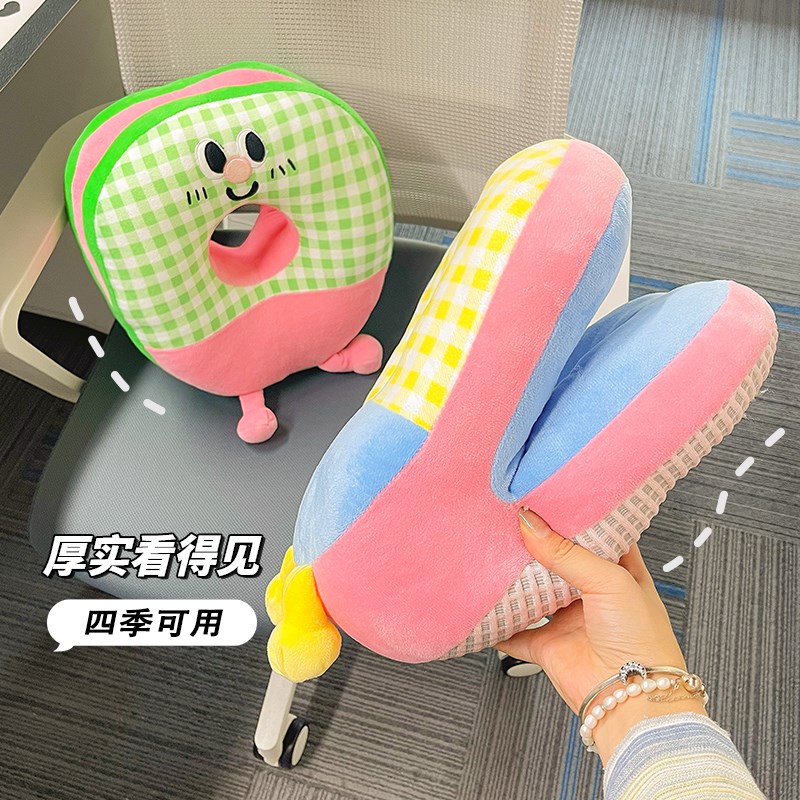 可爱午睡枕工位趴睡枕办公室睡觉桌上趴趴枕N抱枕学生午休神器枕