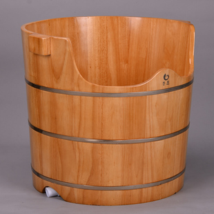 橡木坐浴桶木桶药浴臀浴熏v洗盆女士专用半身熏蒸桶泡腰泡臀木盆