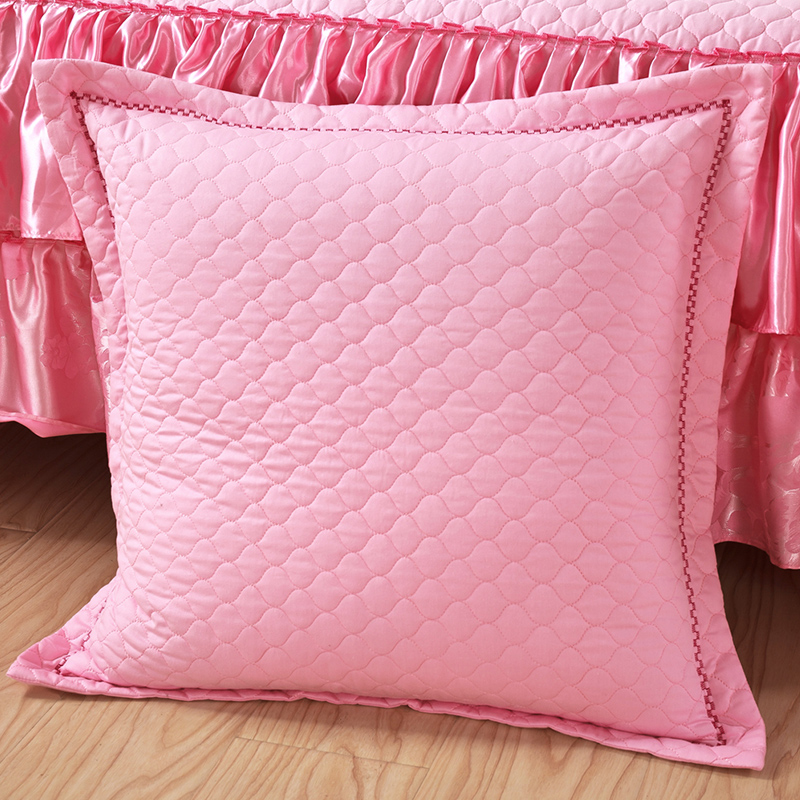 欧式沙发靠垫抱枕套正方形靠枕床头抱E枕家用大靠背60x60夹棉加厚