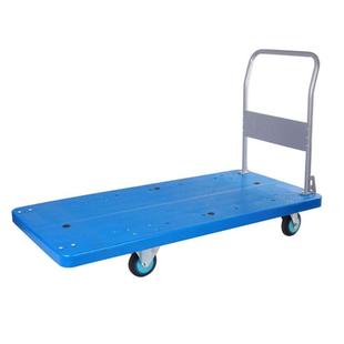 静5PLA400Y音手推车塑料平板00kg物流搬运车仓PLA400Y加库长手推