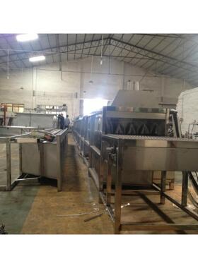 佳和淋铜达高压喷清洗线 五金拉伸冲压件件喷淋除油烘-0612009干