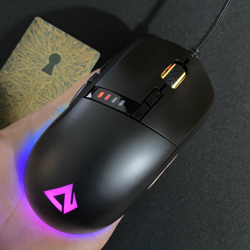 AUKEY Knight 游戏鼠标RGB灯光10000DPI PMW3325电竞游戏芯片引擎