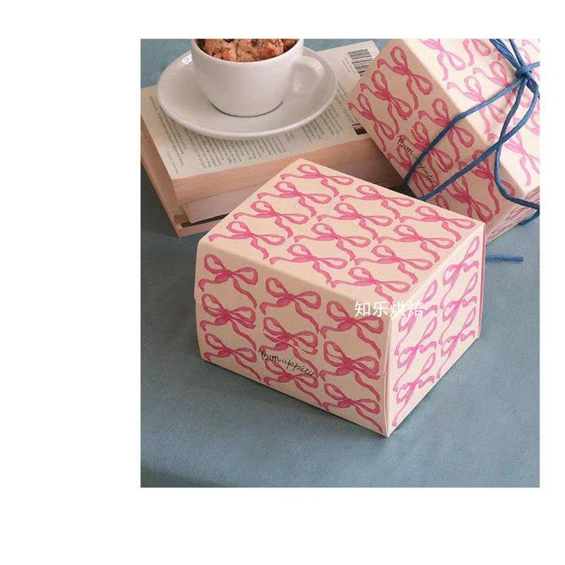 25个情人节礼盒礼物包装盒子烘焙E曲奇饼干鲜花牛轧糖果空盒创意
