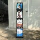 工厂直销广告折叠资料A4展示架金属报H刊杂志架创意宣传展示架落