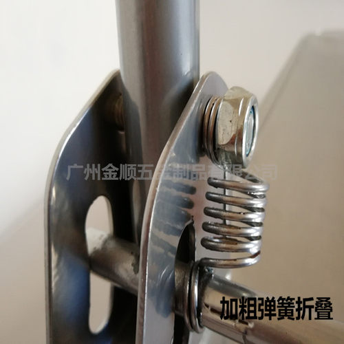 加厚201不锈g钢手推车静音推拉货省力手拖车折叠平板车便携304餐