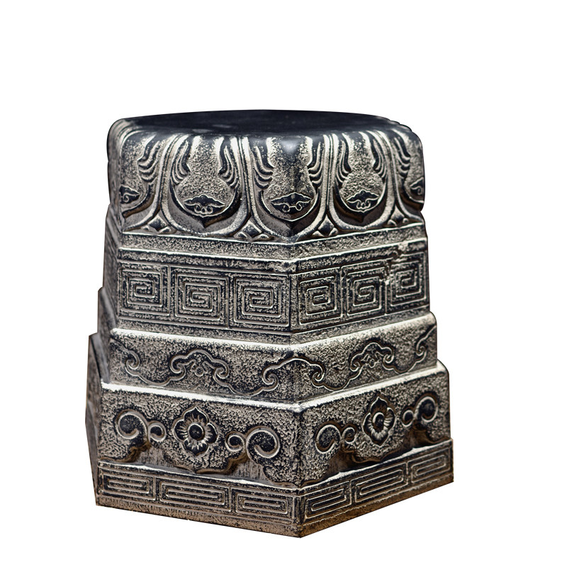 庭院户外仿古圆人造石凳室外大门口石台石墩Q子底座石鼓单个摆件,家居饰品,石雕,淘宝优惠券,粉丝福利购,淘宝优惠卷