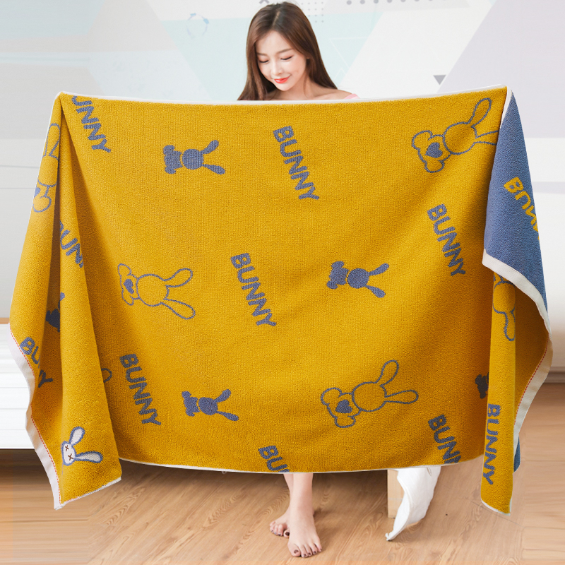 浴巾纯棉家用吸水大人男女抹胸2023F新款全棉儿童澡巾游泳速干夏