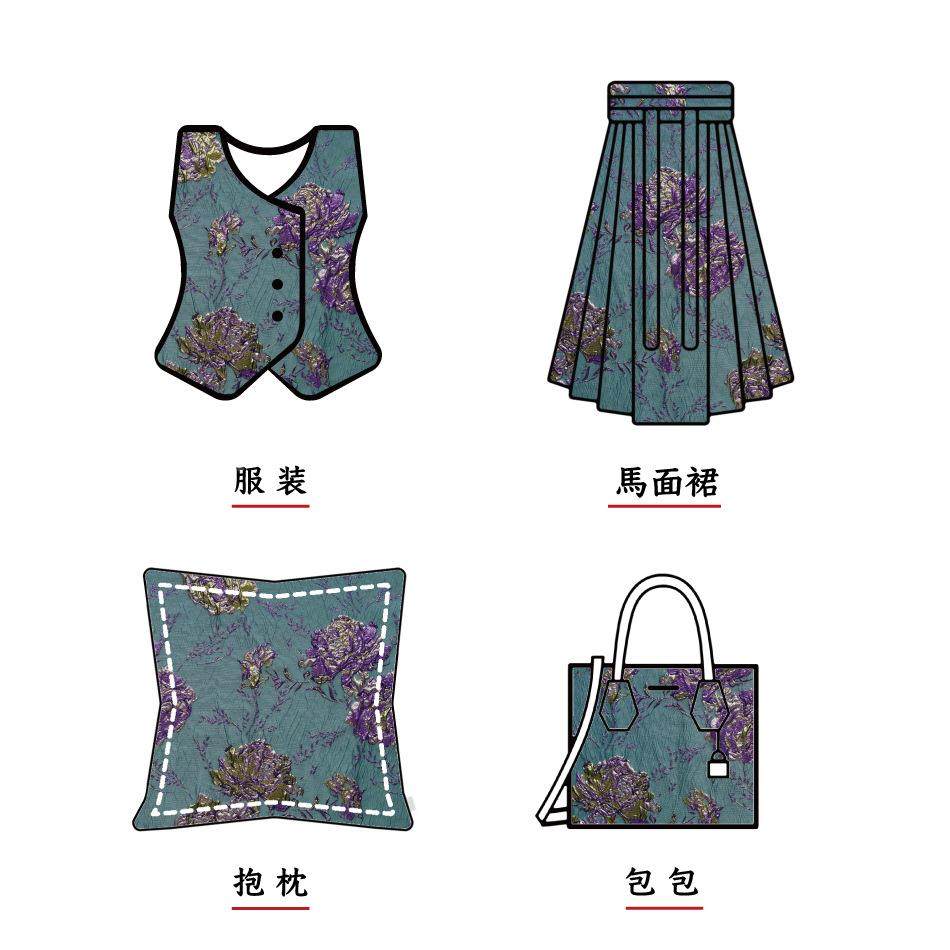 欧美风浮雕大提花朵包金丝花料复古连面衣裙马甲手KF-J6-53作箱色,居家布艺,海绵垫/布料/面料/手工diy,淘宝优惠券,粉丝福利购,淘宝优惠卷