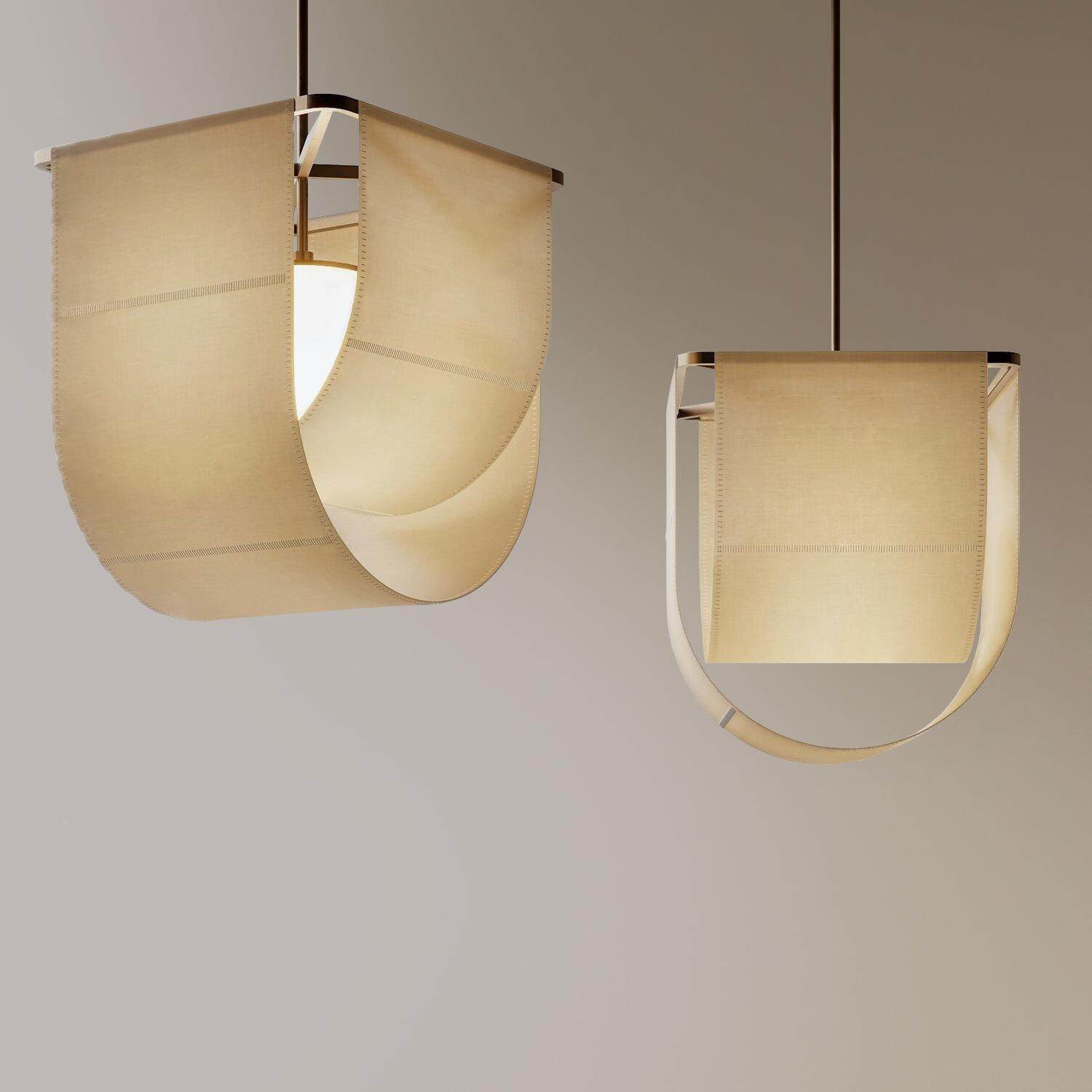 式寂风民宿茶室禅意布艺氛围感灯具餐饮服装471日店侘创意造型灯,家装灯饰光源,智能吊灯,淘宝优惠券,粉丝福利购,淘宝优惠卷