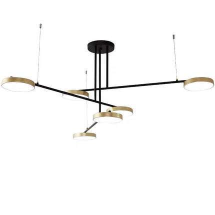 后现代in轻奢客厅灯欧创意酒个性艺术大气店卧室餐厅北led吊s灯