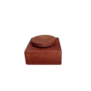 乌檀木底座小底座音乐盒实木猫件雨D伞大龙猫摆八音盒I小Y摆件底