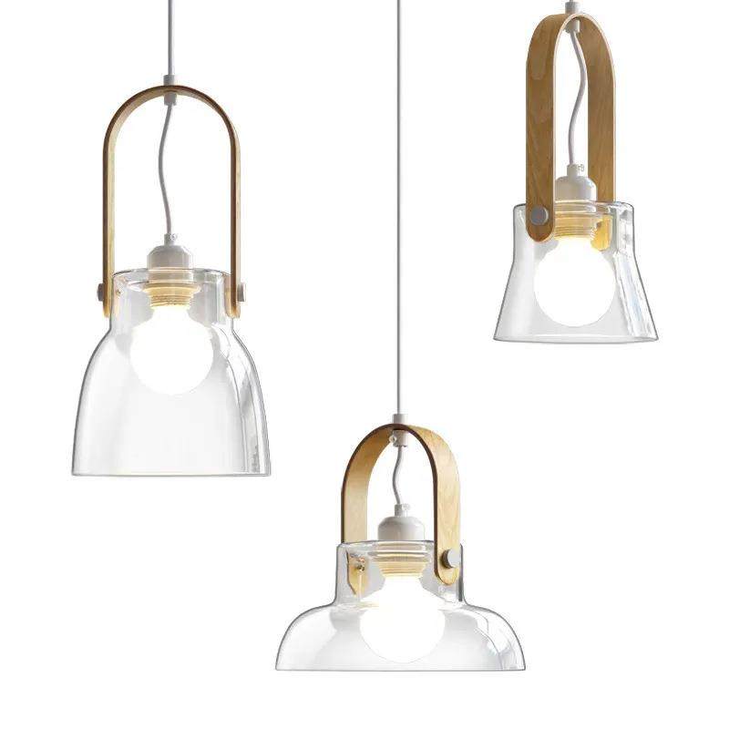 胡16桃氛木色璃玻床头吊灯美甲店创意餐吊灯厅咖啡厅吧台奶茶店围,家装灯饰光源,智能吊灯,淘宝优惠券,粉丝福利购,淘宝优惠卷