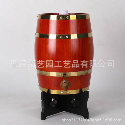 红酒橡木桶木质啤酒桶橡木桶白酒木桶酒吧茶餐厅创意酒柜装饰摆件