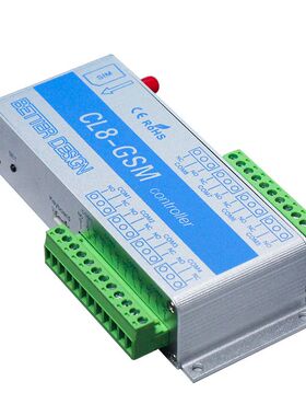 8路GSM手机拔号短信定时控制器CL8-GSM-TH欧规2G外贸控制器