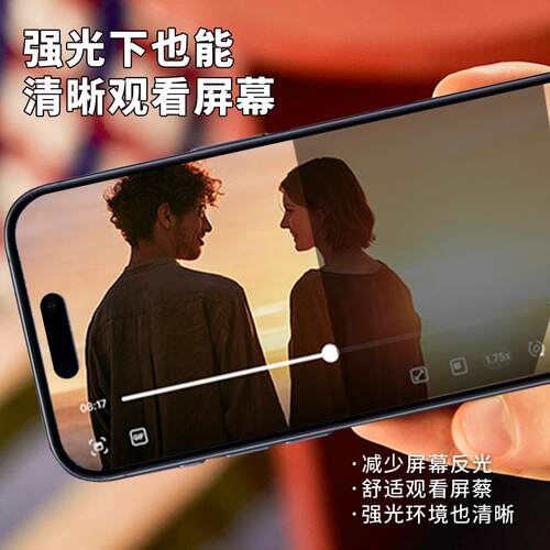 现货适用iPh17Pro AR增透菲林膜17Pro maJx抗反射膜17r高清AR膜16
