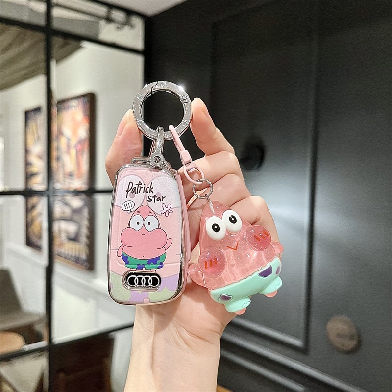 速发适用q q7l6a套扣q5l a4l男al a1 tt q2  a l可爱壳