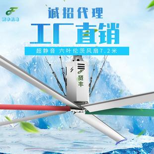 7米3大功率工业风扇大型车间厂房降温电风扇工业吊扇一体机