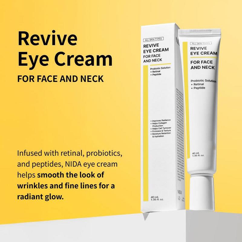 跨境爆款REVIVE EYE CREAM眼霜淡化细纹黑眼圈视黄醇精华焕活眼霜图片