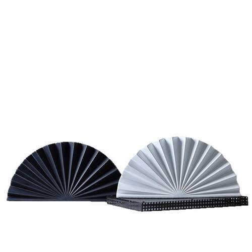 创意折纸扇形陶瓷摆件玄关酒柜电视柜展示柜书柜装饰品工艺品