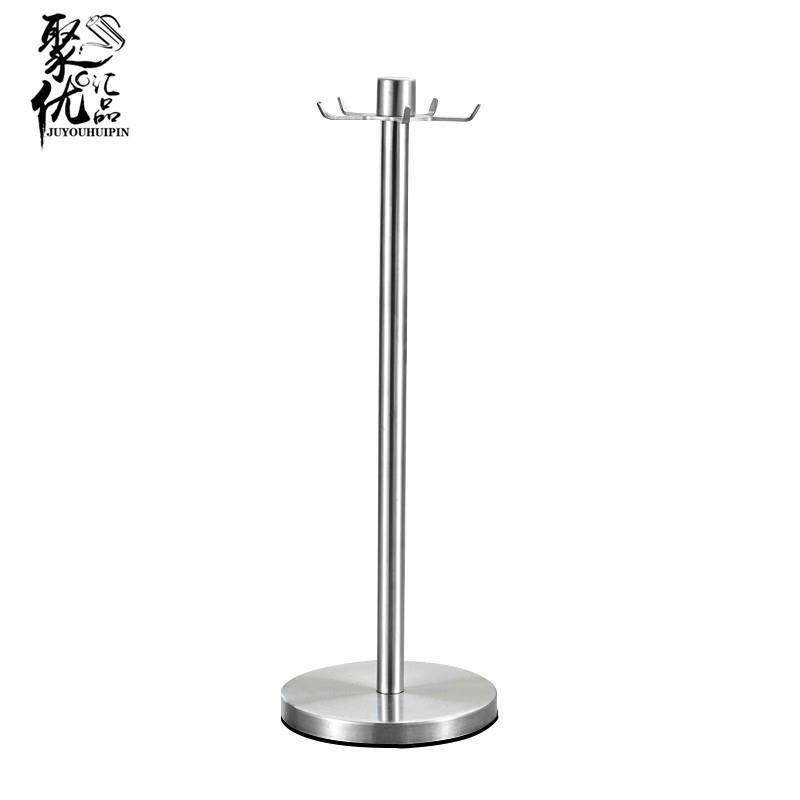 304不锈钢厨具架加重锅铲收纳架多功能旋转五挂钩创意厨房置物架,厨房/烹饪用具,抹布架/厨房清洁收纳架,淘宝优惠券,粉丝福利购,淘宝优惠卷