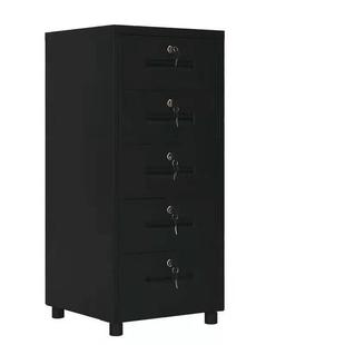 办公室小铁皮柜子文件柜矮柜储物抽屉柜资料带锁工具柜桌下收纳柜