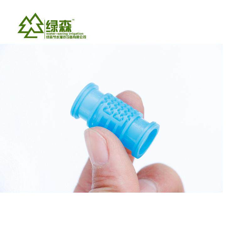 厂家现货16pe农用内镶圆柱式滴灌管压力补偿灌溉管圆柱式滴灌管