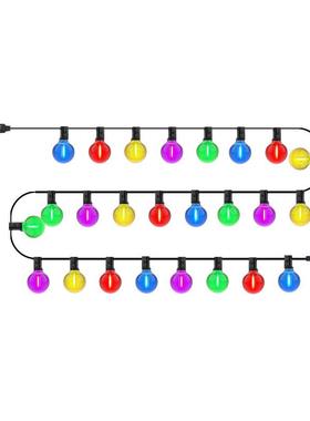 G40LED玻璃球泡高压灯串户外节日装饰灯串室内庭院彩灯串