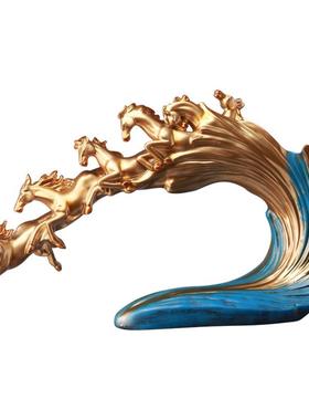 现代简约办公室摆件家居客厅酒柜玄关装饰品欧式软装摆件送礼礼品