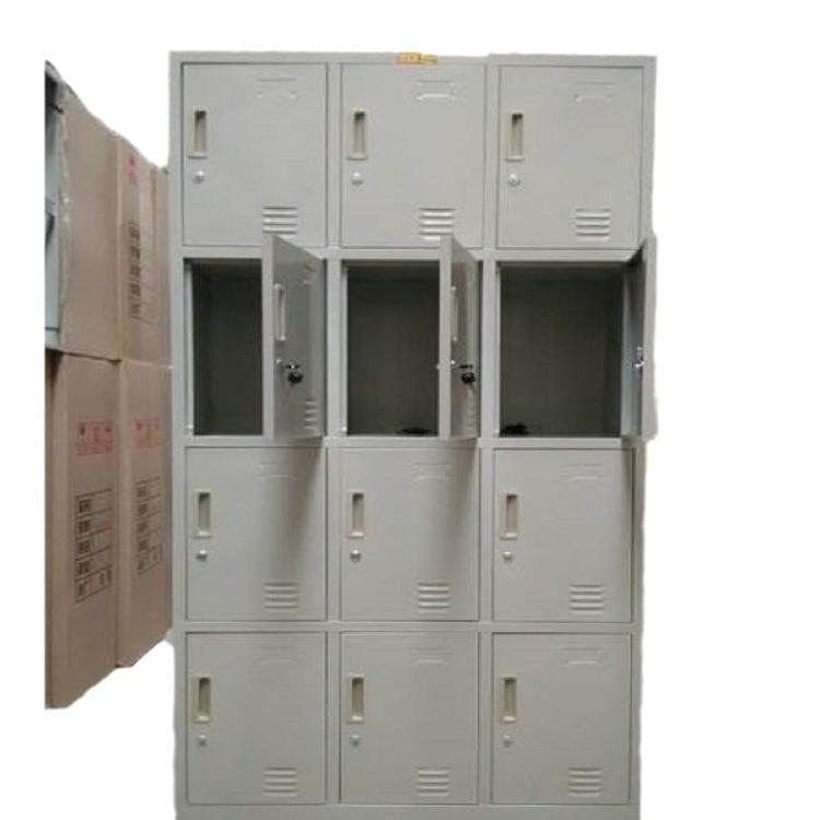 9门柜铁皮储物柜加层12门员工柜鞋柜手机收纳柜工厂档案柜产品柜