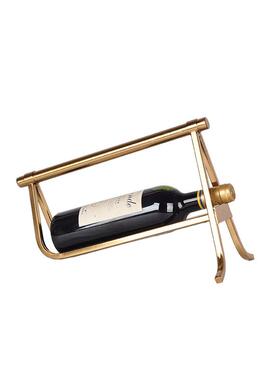 北欧新古典创意金属红酒架工艺品摆件客厅玄关酒柜餐厅边柜家居