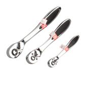 福冈工具快速套筒棘轮扳手72齿大飞1 2中飞小飞家用汽修9004ABC