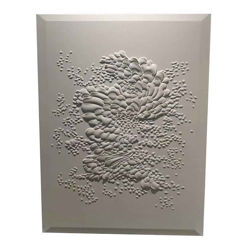 来图定制吸音画背景墙吸音软包刺绣喷绘硬包装饰画酒店工程吸音画