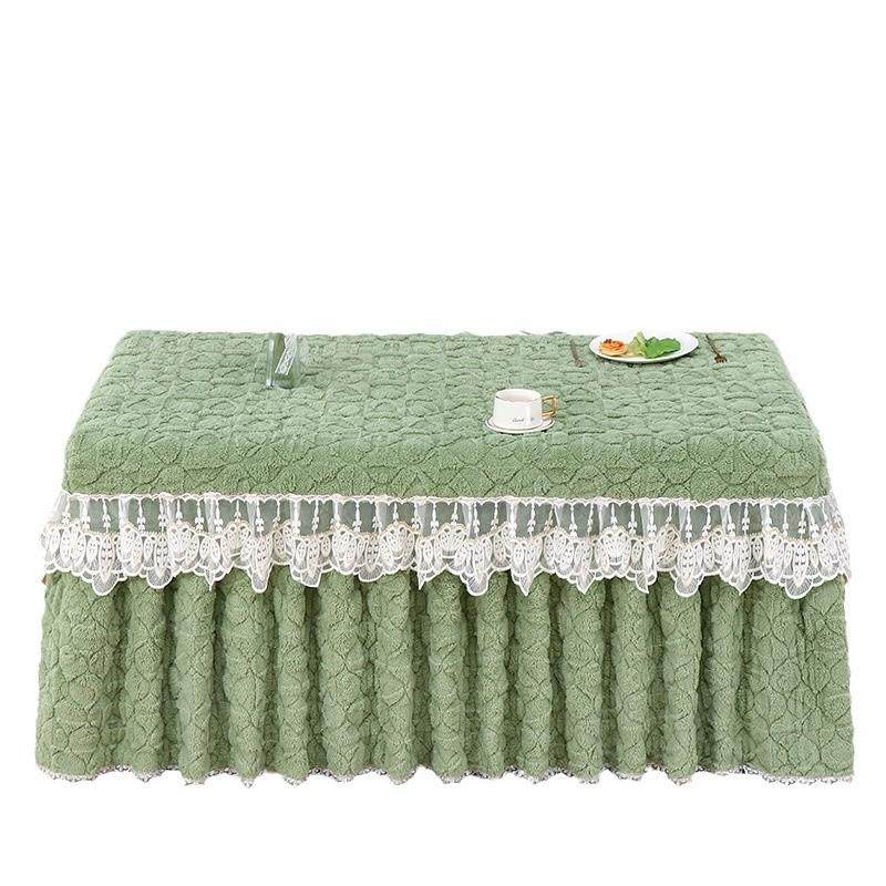 长方形加厚电炉罩烤火桌罩新款茶几桌布罩电暖炉棉被套罩塔芙绒