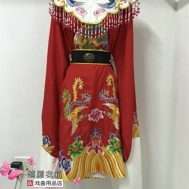 快速发货越剧衣箱l戏曲服装影视古装黄梅戏越剧戏剧女蟒袍打金枝