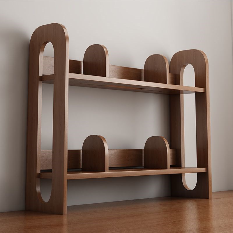 速发加025实收书架2厚桌面木纳架书桌分层架宿舍桌上小型置物架