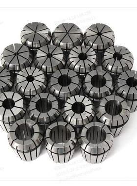 一套只ER弹簧筒夹数控夹头CNC夹头//...mm黄色塑料盒